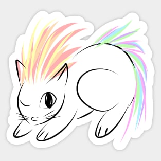 Punk kitty Sticker